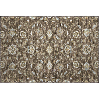 Piper Looms Mayfield Moroccan AMF1149 Chocolate Machine Washable Area Rug Scatter Main Image