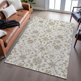 Piper Looms Mayfield Moroccan AMF1149 Ivory Machine Washable Area Rug Lifestyle Image Feature