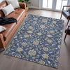 Piper Looms Mayfield Moroccan AMF1149 Navy Machine Washable Area Rug Lifestyle Image Feature