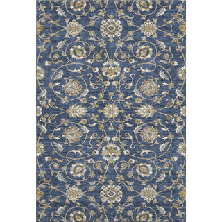 Piper Looms Mayfield Moroccan AMF1149 Navy Machine Washable Area Rug main image