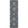 Piper Looms Mayfield Moroccan AMF1149 Navy Machine Washable Area Rug Runner Main Image