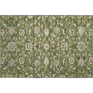 Piper Looms Mayfield Moroccan AMF1149 Olive Machine Washable Area Rug Scatter Main Image