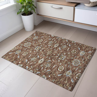 Piper Looms Mayfield Moroccan AMF1149 Paprika Machine Washable Area Rug Scatter Lifestyle Image Feature