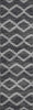 Piper Looms Mayfield Tribal Diamond AMF115 Gray Machine Washable Area Rug Runner Main Image