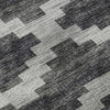 Piper Looms Mayfield Tribal Diamond AMF115 Gray Machine Washable Area Rug Swatch Image