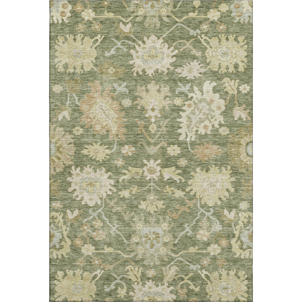 Piper Looms Mayfield Global AMF1150 Aloe Machine Washable Area Rug main image