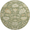 Piper Looms Mayfield Global AMF1150 Aloe Machine Washable Area Rug Round Main Image