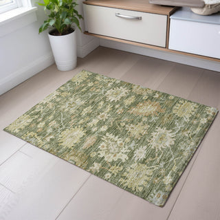 Piper Looms Mayfield Global AMF1150 Aloe Machine Washable Area Rug Scatter Lifestyle Image Feature