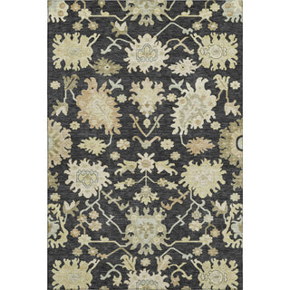 Piper Looms Mayfield Global AMF1150 Black Machine Washable Area Rug main image