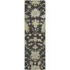 Piper Looms Mayfield Global AMF1150 Black Machine Washable Area Rug Runner Main Image