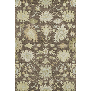 Piper Looms Mayfield Global AMF1150 Chocolate Machine Washable Area Rug main image
