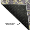 Piper Looms Mayfield Global AMF1150 Eggplant Machine Washable Area Rug Backing Image