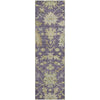 Piper Looms Mayfield Global AMF1150 Eggplant Machine Washable Area Rug Runner Main Image