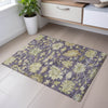 Piper Looms Mayfield Global AMF1150 Eggplant Machine Washable Area Rug Scatter Lifestyle Image Feature