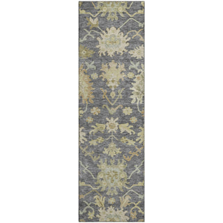 Piper Looms Mayfield Global AMF1150 Gray Machine Washable Area Rug Runner Main Image