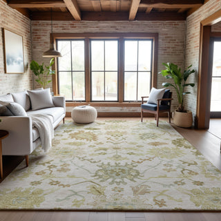 Piper Looms Mayfield Global AMF1150 Ivory Machine Washable Area Rug Lifestyle Image Feature