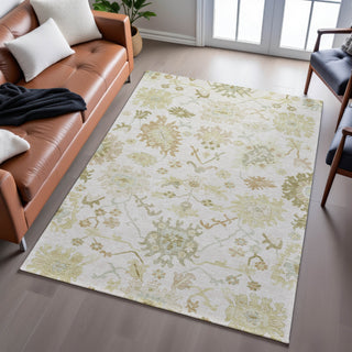 Piper Looms Mayfield Global AMF1150 Ivory Machine Washable Area Rug Lifestyle Image Feature