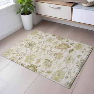 Piper Looms Mayfield Global AMF1150 Ivory Machine Washable Area Rug Scatter Lifestyle Image Feature