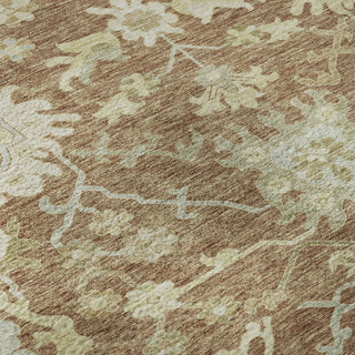 Piper Looms Mayfield Global AMF1150 Paprika Machine Washable Area Rug Swatch Image