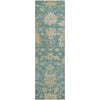 Piper Looms Mayfield Global AMF1150 Teal Machine Washable Area Rug Runner Main Image