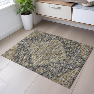 Piper Looms Mayfield Global AMF1151 Charcoal Machine Washable Area Rug Scatter Lifestyle Image Feature