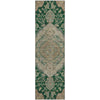 Piper Looms Mayfield Global AMF1151 Emerald Machine Washable Area Rug Runner Main Image
