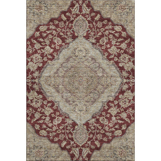 Piper Looms Mayfield Global AMF1151 Garnet Machine Washable Area Rug main image