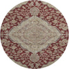 Piper Looms Mayfield Global AMF1151 Garnet Machine Washable Area Rug Round Main Image