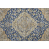 Piper Looms Mayfield Global AMF1151 Navy Machine Washable Area Rug Scatter Main Image