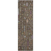 Piper Looms Mayfield Floral AMF1152 Brown Machine Washable Area Rug Runner Main Image