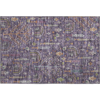 Piper Looms Mayfield Floral AMF1152 Eggplant Machine Washable Area Rug Scatter Main Image
