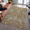 Piper Looms Mayfield Global AMF1153 Copper Machine Washable Area Rug Lifestyle Image Feature