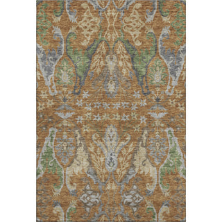Piper Looms Mayfield Global AMF1153 Copper Machine Washable Area Rug main image