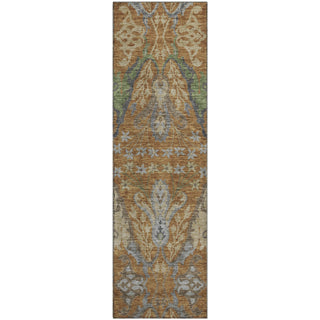 Piper Looms Mayfield Global AMF1153 Copper Machine Washable Area Rug Runner Main Image