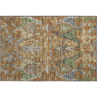 Piper Looms Mayfield Global AMF1153 Copper Machine Washable Area Rug Scatter Main Image