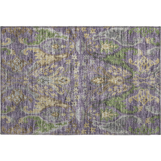 Piper Looms Mayfield Global AMF1153 Purple Machine Washable Area Rug Scatter Main Image