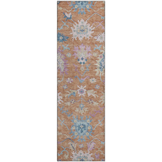 Piper Looms Mayfield Global AMF1154 Orange Machine Washable Area Rug Runner Main Image