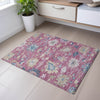 Piper Looms Mayfield Global AMF1154 Pink Machine Washable Area Rug Scatter Lifestyle Image Feature