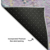 Piper Looms Mayfield Global AMF1154 Purple Machine Washable Area Rug Backing Image