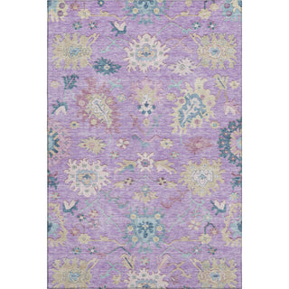 Piper Looms Mayfield Global AMF1154 Purple Machine Washable Area Rug main image