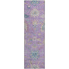 Piper Looms Mayfield Global AMF1154 Purple Machine Washable Area Rug Runner Main Image