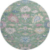 Piper Looms Mayfield Global AMF1154 Sage Machine Washable Area Rug Round Main Image