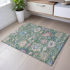 Piper Looms Mayfield Global AMF1154 Sage Machine Washable Area Rug Scatter Lifestyle Image Feature