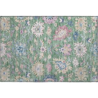Piper Looms Mayfield Global AMF1154 Sage Machine Washable Area Rug Scatter Main Image