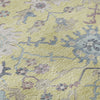 Piper Looms Mayfield Global AMF1154 Yellow Machine Washable Area Rug Swatch Image