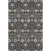 Piper Looms Mayfield Floral AMF1155 Black Machine Washable Area Rug main image