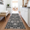 Piper Looms Mayfield Floral AMF1155 Black Machine Washable Area Rug Runner Lifestyle Image Feature