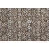 Piper Looms Mayfield Floral AMF1155 Chocolate Machine Washable Area Rug Scatter Main Image