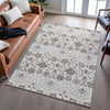 Piper Looms Mayfield Floral AMF1155 Ivory Machine Washable Area Rug Lifestyle Image Feature