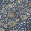 Piper Looms Mayfield Floral AMF1155 Navy Machine Washable Area Rug Swatch Image
